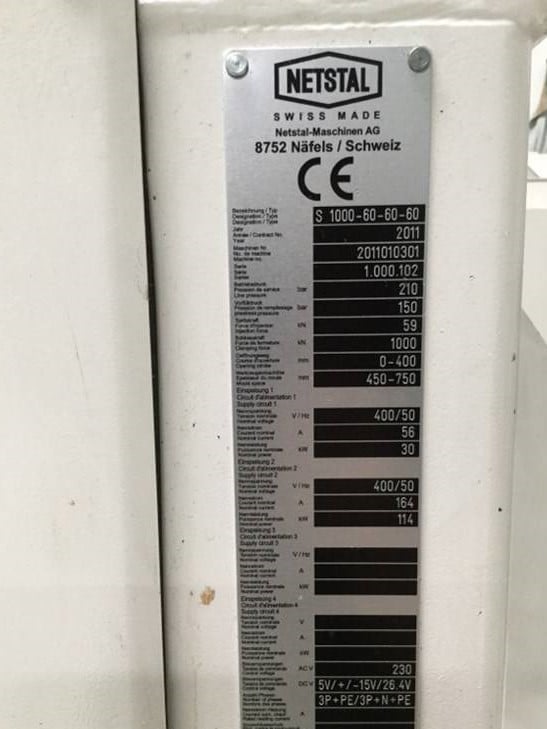 NETSTAL Synergy 1000-60/60/60  2011
